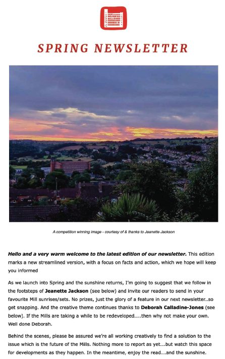 Spring 2025 newsletter